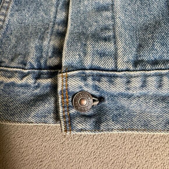 Vintage Levi’s 1980’s Jean Denim Jacket Blue Rare Mens size 40 Made in Usa - Picture 10 of 16